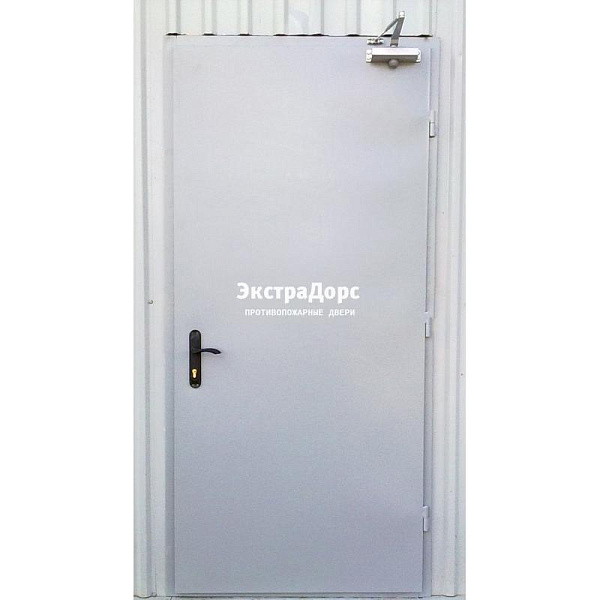 Противопожарная дверь EI 30 3 типа белая металлическая в Зеленограде  купить