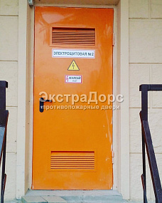 Противопожарные двери с решеткой от производителя в Зеленограде  купить