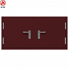 Противопожарный люк с газовыми амортизаторами EI30 700x1500 ЛП35